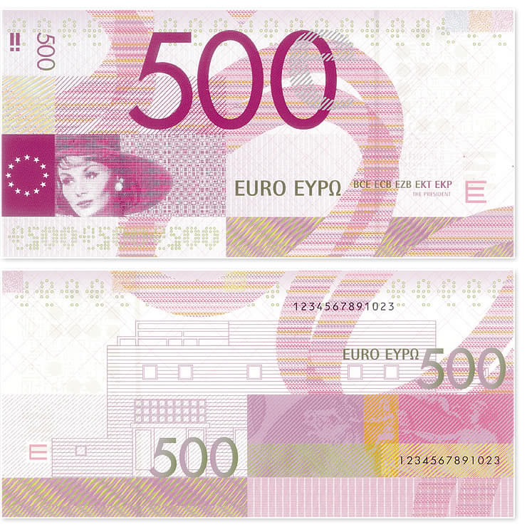 Billete Euro 500