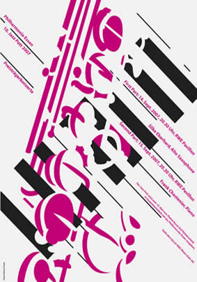 Niklaus Troxler, Jazz Pott, afiche, 2007