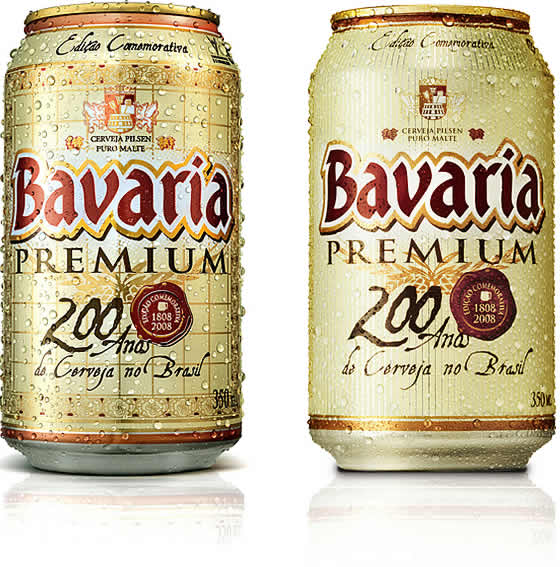 Latas Edición Especial Bavaria Premium - 200 años