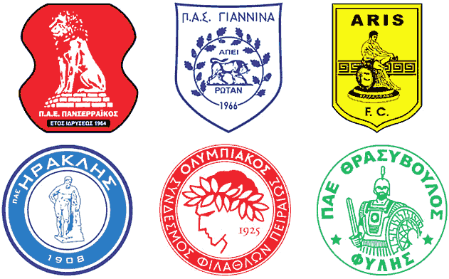 Escudos de fútbol griego