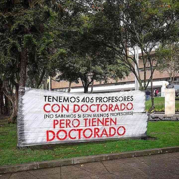 ¿Doctores o maestros?