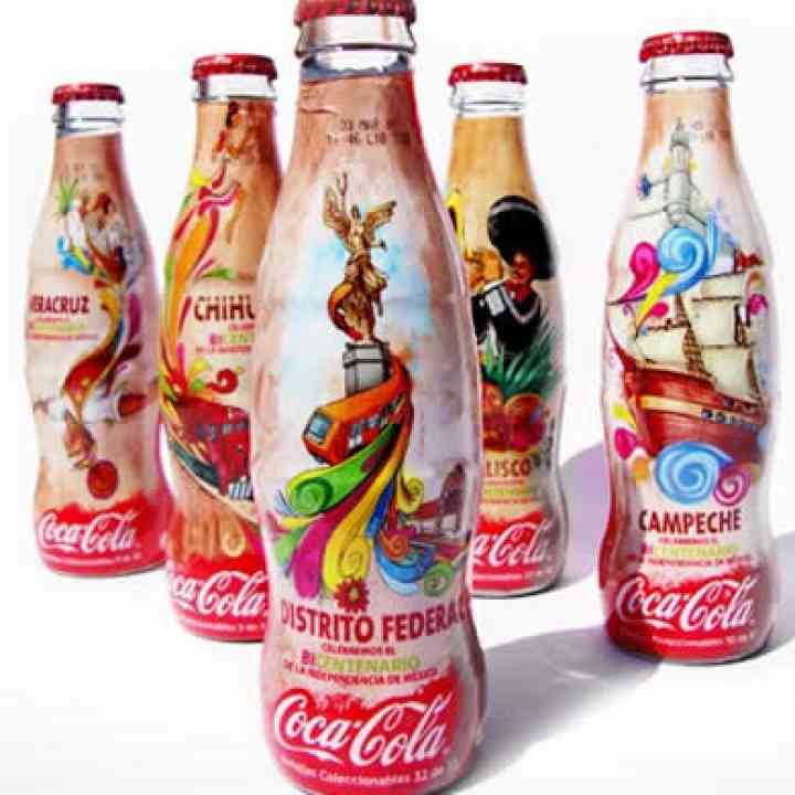 Botellas de CocaCola para el bicentenario de México | FOROALFA